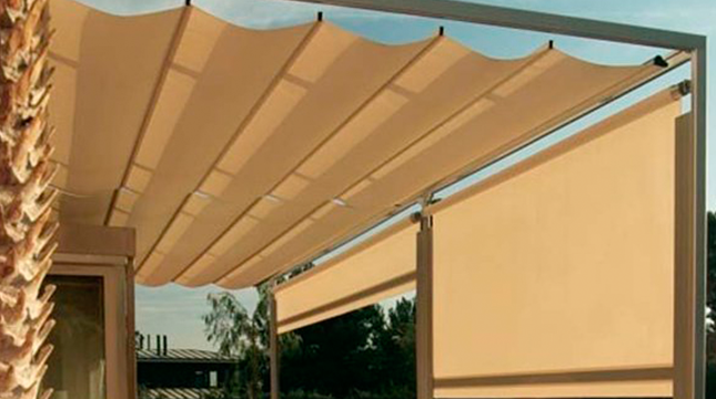 Toldo palillero